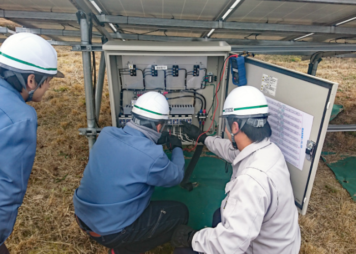実践的な点検支援の様子