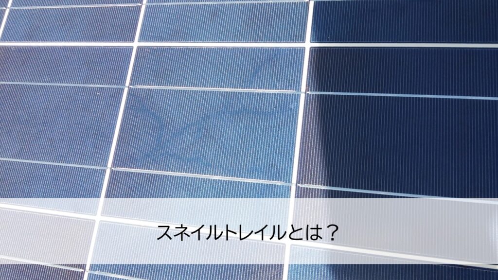 スネイルトレイルとは？